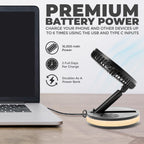 Venty Fan Portable Fan & Rechargeable - Your Ultimate Cool Companion